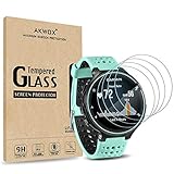 AKWOX [Lot de 4] Protecteurs en Verre Trempé pour Garmin