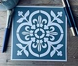 Pochoirsdeco.fr - Pochoir Adhésif Carreau de Ciment