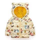 Veste d'hiver Bébé Manteau Enfants Oreille à Capuche