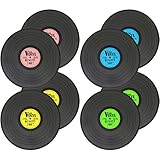 com-four® Set de Table 8 pièces en Vinyle - Set de