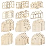 Giyofom 48 Pièces Porte de Fée Portes de Jardin en