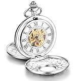 Unendlich U Montre de Poche mécanique, Montre de Poche