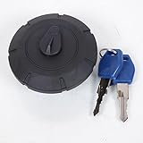 Bouchon de réservoir bride à clé Tecnium pour moto