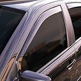 ClimAir Déflecteurs latéraux Noir compatible avec BMW