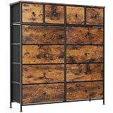 Clevich Commode pour Chambre à Coucher, Armoire à 12