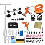 VEVOR Outils de Débosselage sans Peinture 107PCs Kit