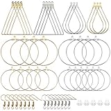 TOAOB 280pcs Kit de Loisirs Créatifs de Boucles d'oreilles