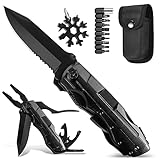 Multper 15 en 1 Couteau Multifonction,Couteau Pliant,Pince