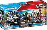 PLAYMOBIL 70570 Policier voiturette et voleur à moto