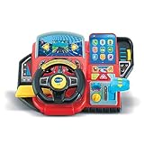 VTech - Super Console Turbo Pilote, Simulateur de Conduite