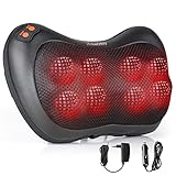 Massage Shiatsu, Masseur Cervical Électrique, 8 Nœuds