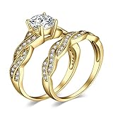 JewelryPalace 1.5ct Zircone Cubique Infini Bague Femme
