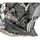 Puig 7022J Sabot Moteur Noir Mat avec Design aérodynamique