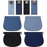 8 Pièces Extension Pantalon de Maternité Rallonge Boutons