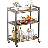 HITNET Chariot de Bar pour la Maison, Chariot de Service