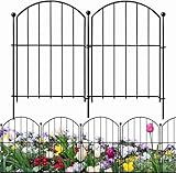 ANAMPION Cloture Jardin Exterieur 10Pcs, Clôture de
