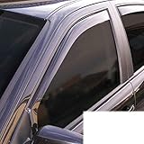 Déflecteurs latéraux Noir compatible avec Opel Corsa