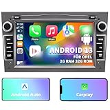 Autoradio pour Opel Astra Corsa Zafira, système Android