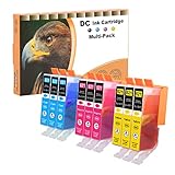 D&C 9X Cartouche d'encre Compatible pour Canon PGI-520