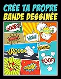 Crée ta propre bande dessinée: 100 planches de BD vierges