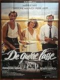 Affiche DE GUERRE LASSE Robert Enrico NATHALIE BAYE
