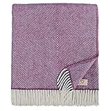 Linen & Cotton Chaude et Douce Grande Couverture en