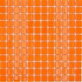 Mosaïque de piscine - En verre recyclé - Orange brillant
