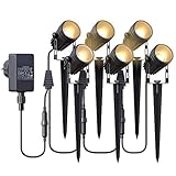 Éclairage de Jardin,Spot LED Extérieur de Jardin Azhien