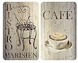 WENKO Protection plaque de cuisson, «Bistrot», plaque