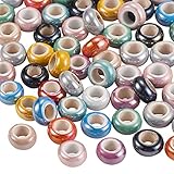 UR URLIFEHALL 100pcs mélange aléatoire de couleur plaqué