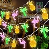 EKKONG Guirlande Lumineuse Tropicale Fairy Lights Hawaïenne