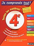 Je comprends tout - 4eme - Réviser toutes les matières