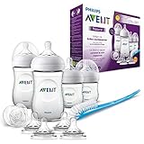 Philips Avent Kit nouveau-né Natural, 2 Biberons 260ml,