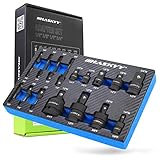 HASKYY Lot de 17 adaptateurs pour visseuse à percussion