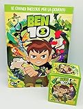 GS1 Ben 10 Album vide + boîte de 50 sachets de cartes