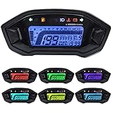 Compteur de Vitesse pour Moto, Universel 13000 tr/min