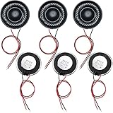 Weewooday Petits Haut-Parleurs 2 W 8 Ohms à Aimant