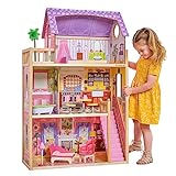 KidKraft Maison de Poupée en Bois Kayla incluant Accessoires