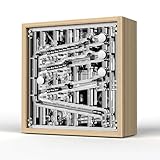 DOJBK Horloge Mécanique De Bureau 8 Pouces, Minuterie