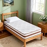 Matelas 90x190 cm Premium, Très épais 26cm, HYBRIDE: