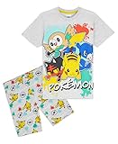 Pokemon Pyjama Garcon Ensemble Pijama Court 2 Pièces