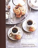 Café gourmand: Biscuit, tartelettes, macarons, cupcakes