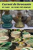 Carnet de brocante: vide-greniers, braderie,Carnet