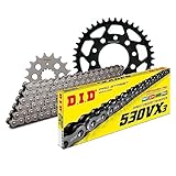 Jeu de chaînes DID acier 530VX3/104 Rivet pour Honda