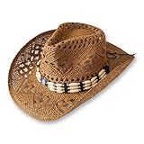 Chapeau de cowboy/cowgirl en paille cowboy panama avec