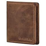 STILORD 'Knox' Grand Portefeuille pour Homme en Cuir