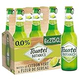 Tourtel Botanics Bière Sans Alcool Citron Vert & Fleur