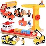 Vanplay Jeux de Construction Engins de Chantier Jouet