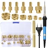 VIBINHO Insert Fileté, Kit Fer à Souder 60W, 130 Pièces