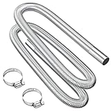 URAQT Tuyau d'échappement, 200cm Portable Flexible